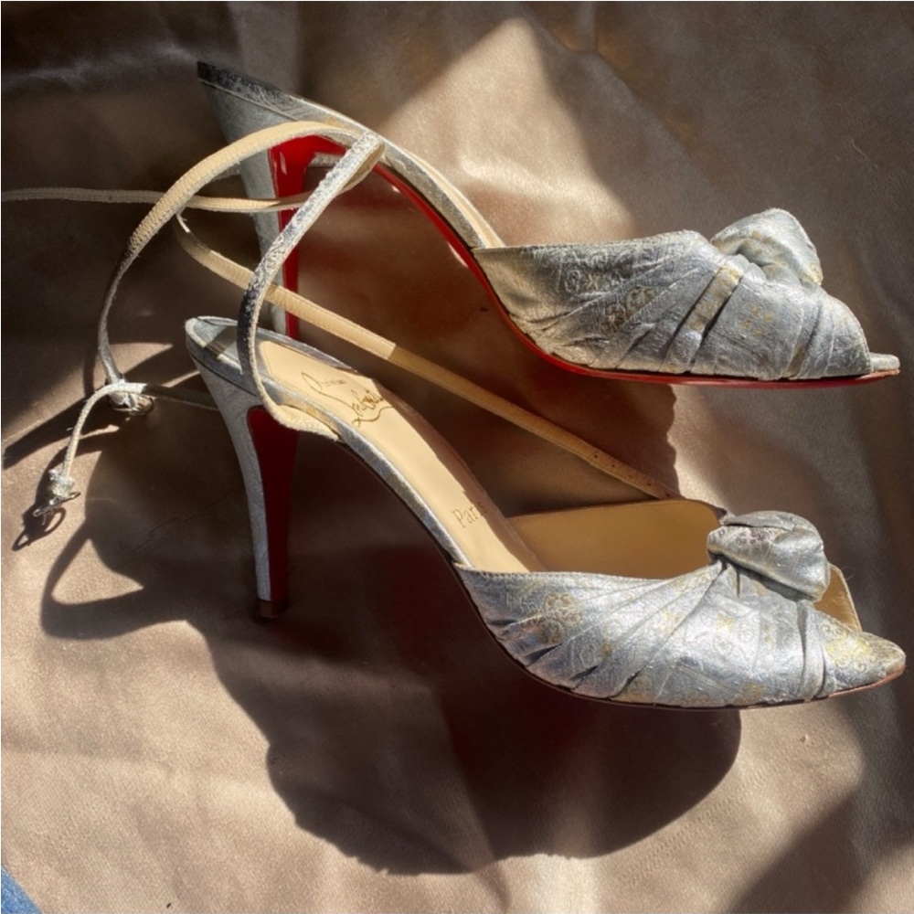 Christian louboutin heeled sandals